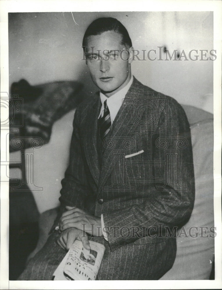 1938 Prince Frederick Linked with Countess - Historic Images