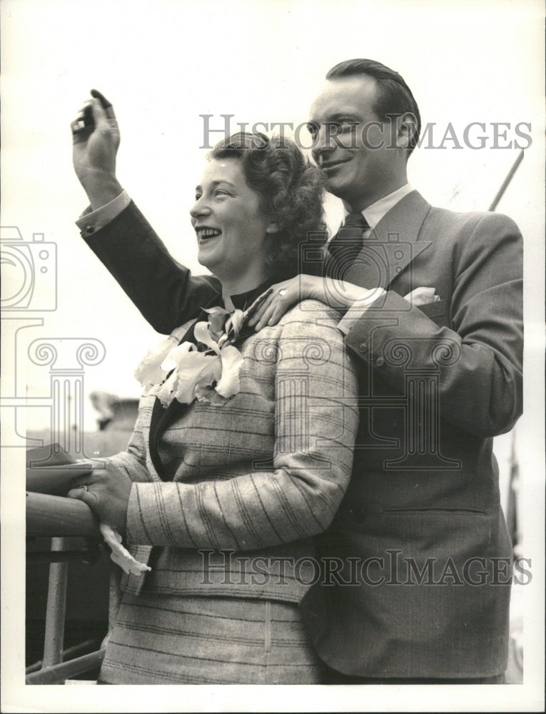 1938 Prince Louis Former Emperor Bride - Historic Images