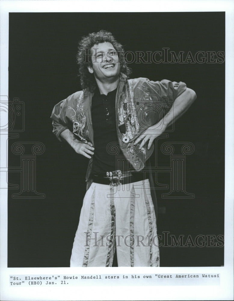 1987 Howie Mandell &quot;Great American Watusi&quot; - Historic Images