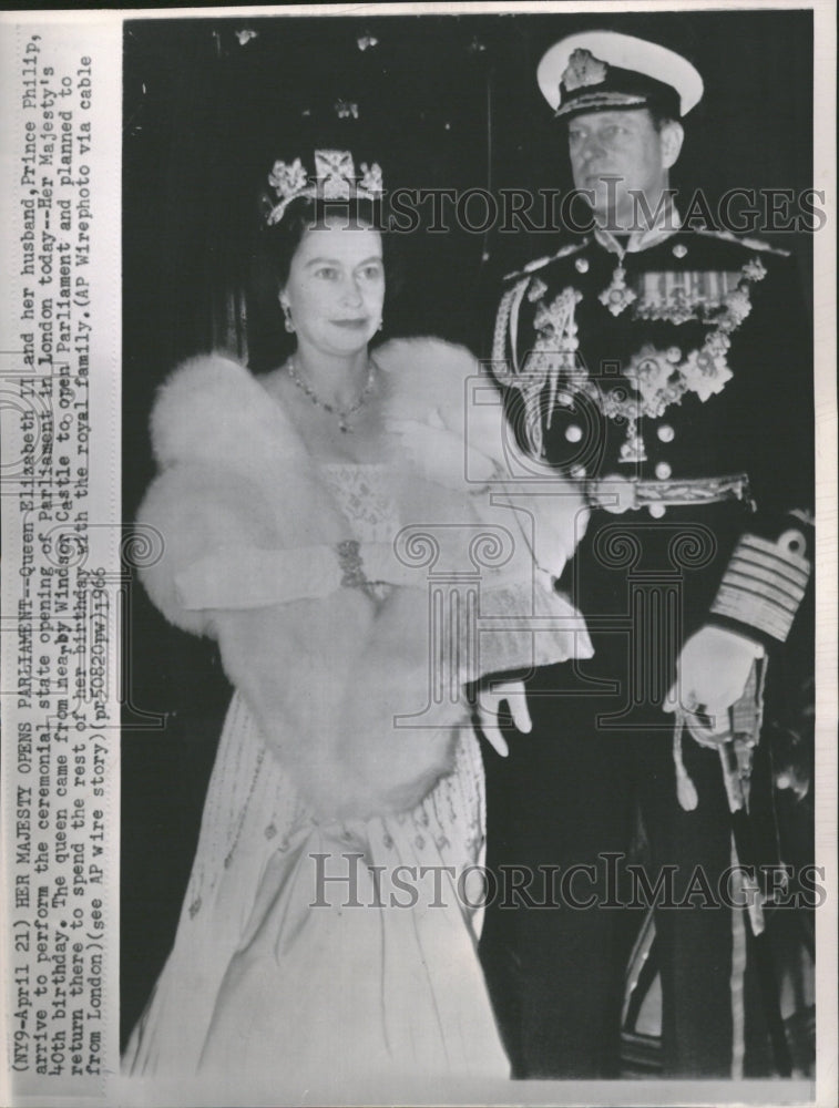 1966 Queen Elizabeth II 40th Birthday - Historic Images