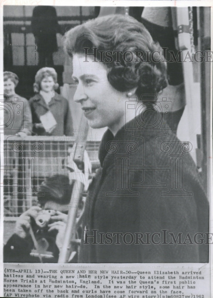 1962 Queen Elizabeth II Hair Style - Historic Images