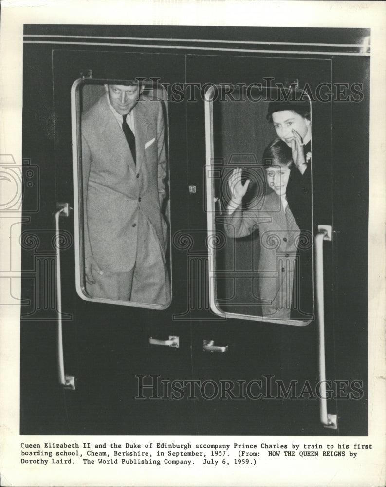 1959 Prince Charles Attends School - Historic Images