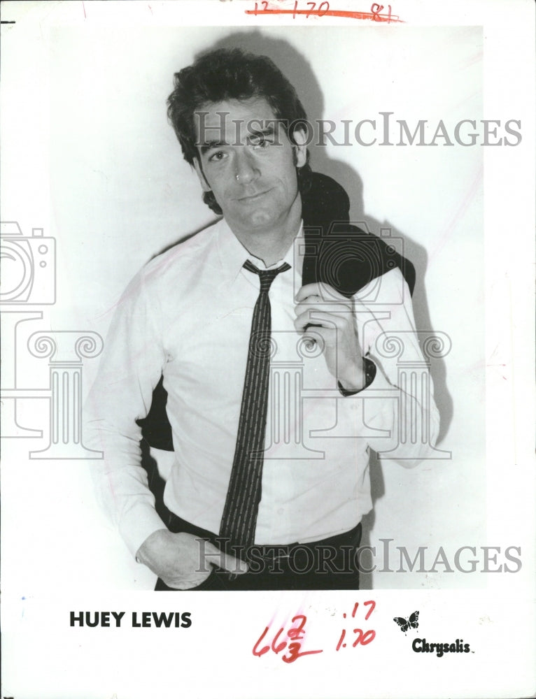 1983 Huey Lewis - Historic Images