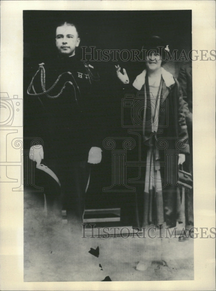 1927 Mrs. Lindbergh mother of epic flier - Historic Images