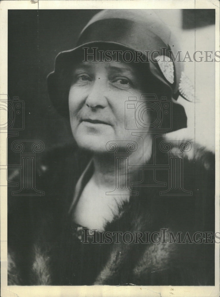 Mrs Evangeline Lindbergh Mother of Charles - Historic Images