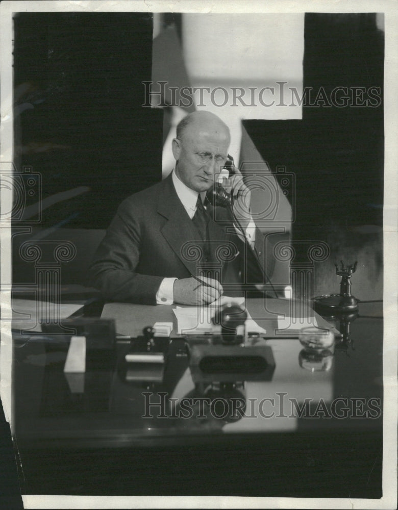 1930 Robert P Lamont US Sec Of Commerece - Historic Images