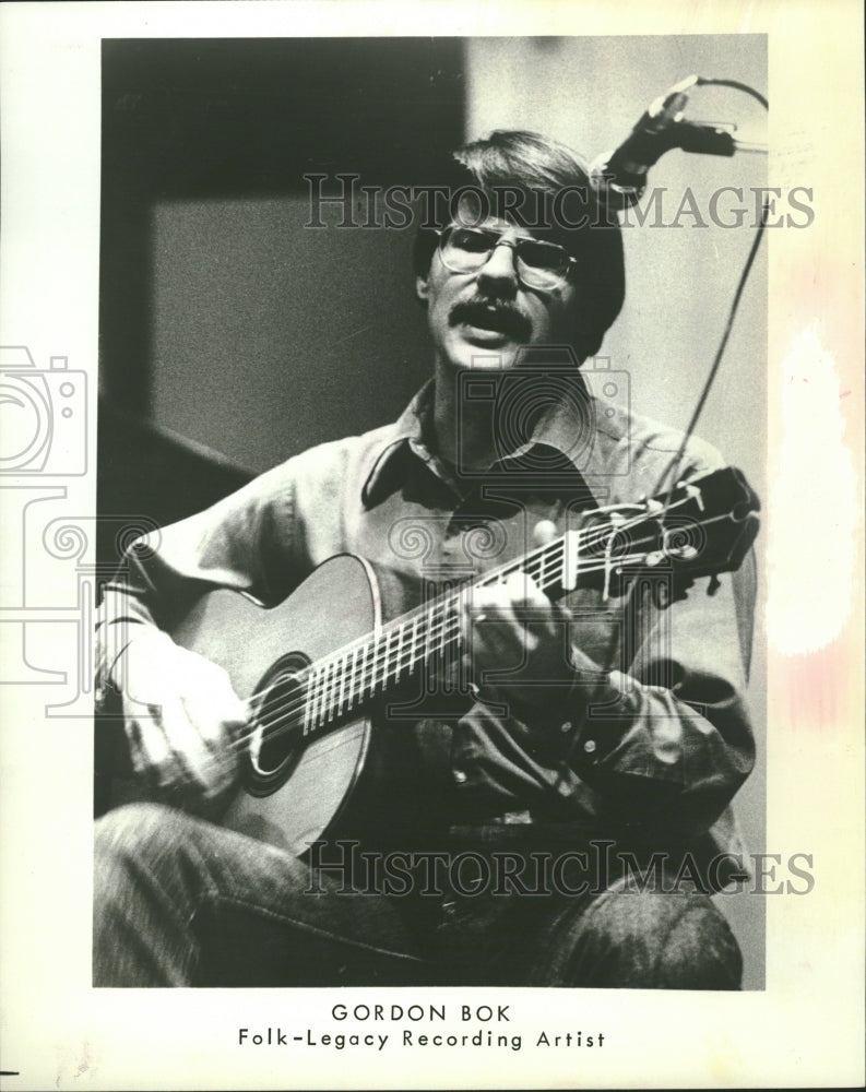 1985 Folk-Legacy Artist Gordon Bok - Historic Images