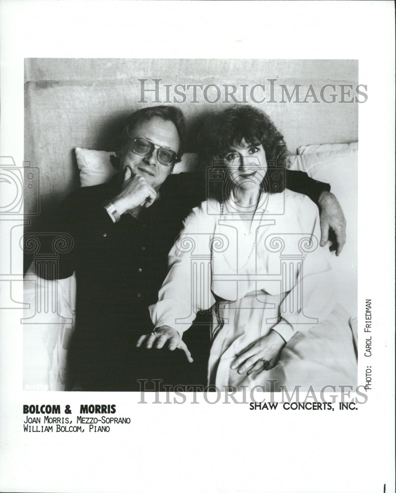 1993 Bolcom &amp; Morris, Shaw Concerts Inc. - Historic Images