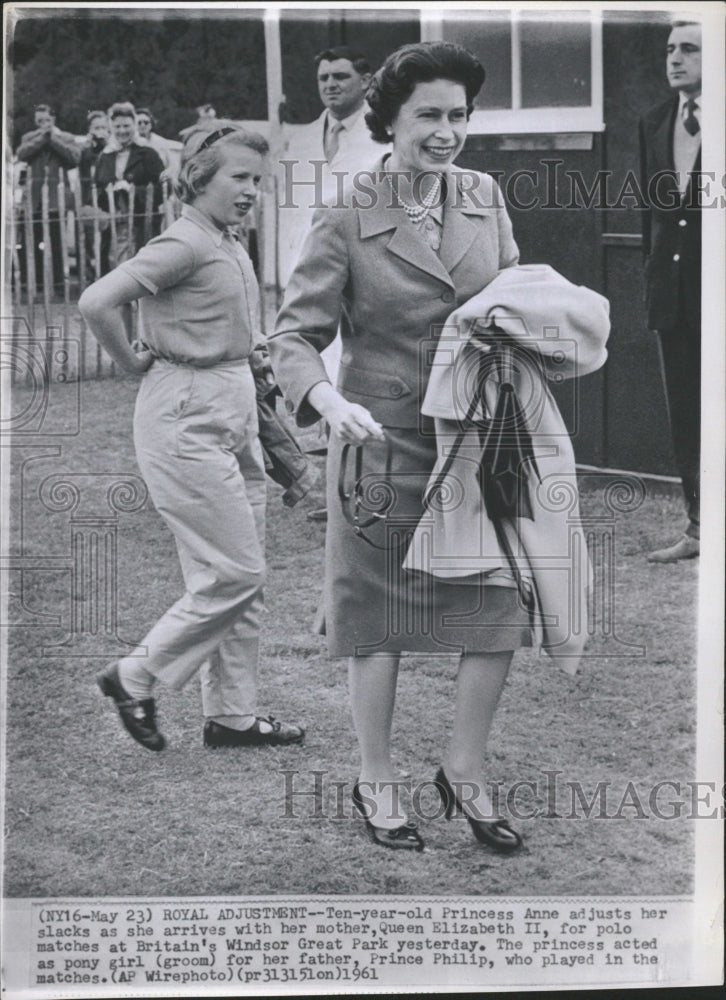 1961 Ann Princess Queen  Elizabeth II - Historic Images