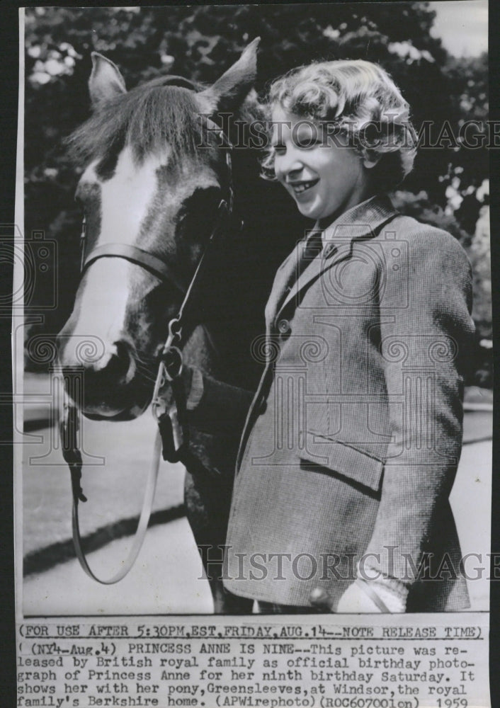 1959 Princess Anne British Royal family - Historic Images