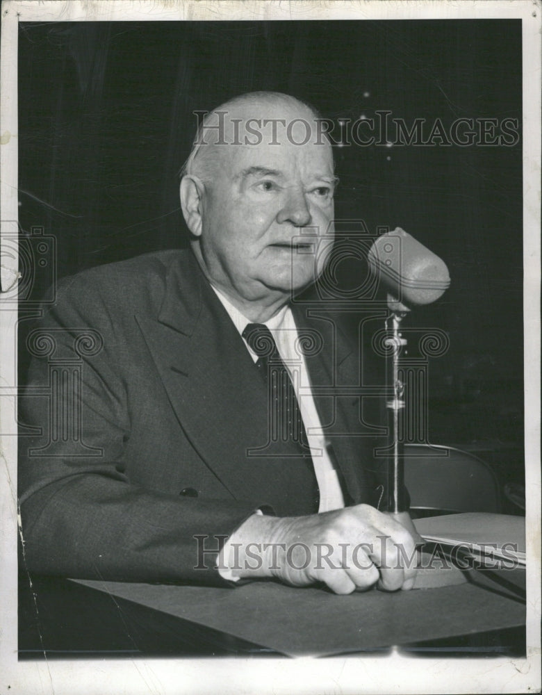 1949 Herbert Clark Hoover President - Historic Images