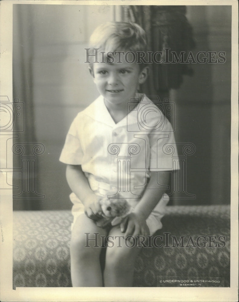 1930 Young Herbert Hoover III, White House - Historic Images