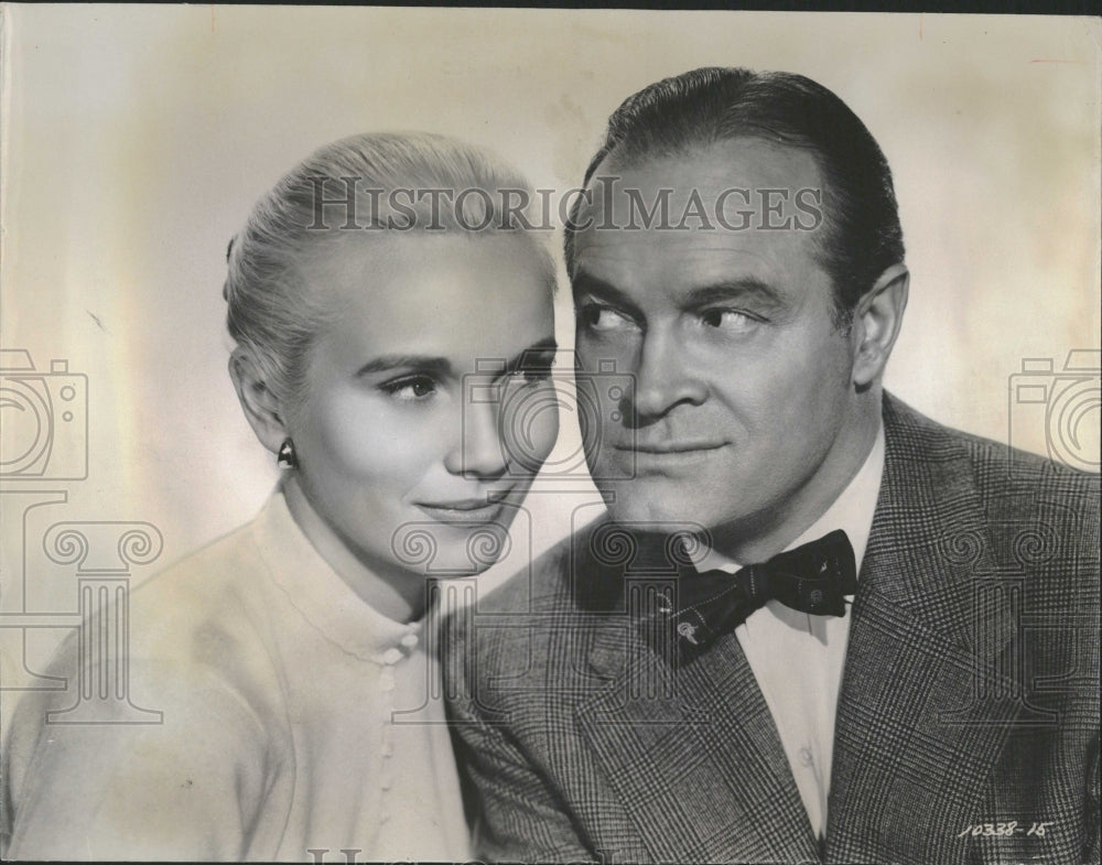 1956 Bob Hope &amp; Eva Marie Saint Close Up - Historic Images