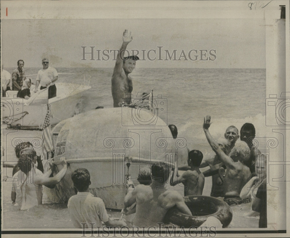 1969 Fairfax Atlantic Row Boat Land Florida - Historic Images