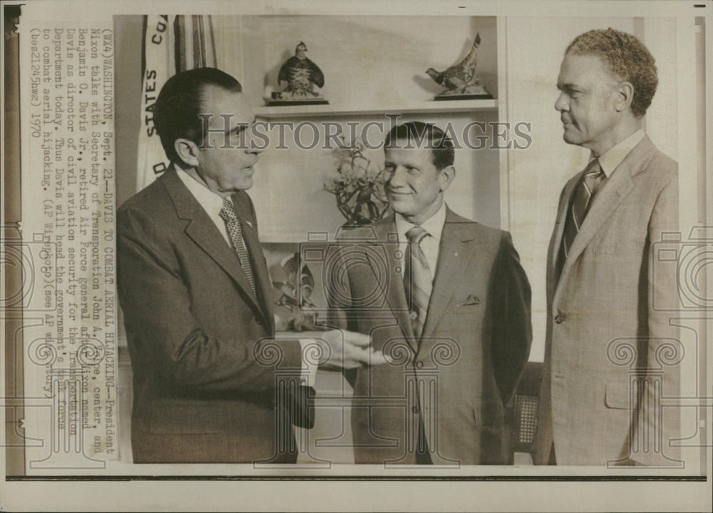 1970 President Richard Nixon Names Director - Historic Images