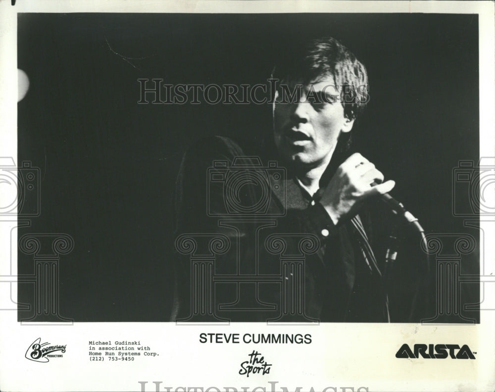 1979 Rock Singer Stephen D Cummings - Historic Images