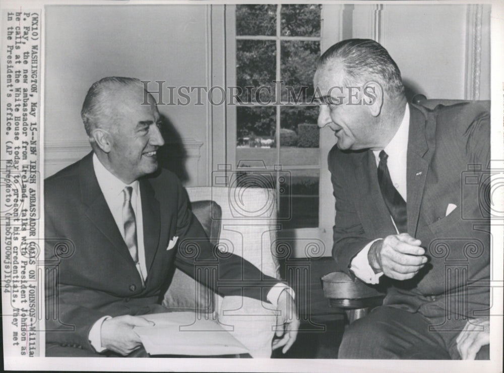 President Johnson William P. Fay - Historic Images