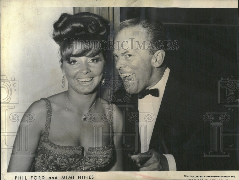 1968 Phil Ford Mimi HInes - Historic Images