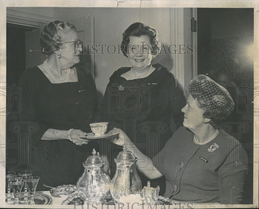 1963 tea board Visiting Nurse Association - Historic Images