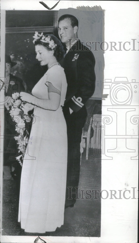 1946 Princess Elizabeth Prince Philip - Historic Images