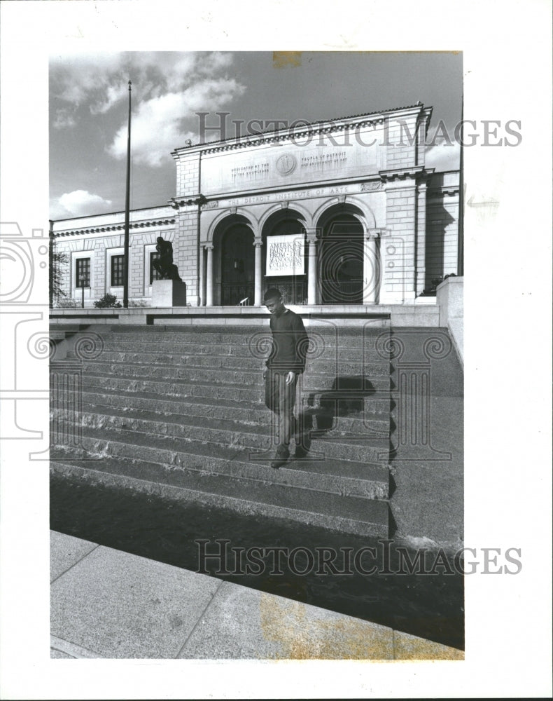 1990 Detroit Institute Arts Interiors Bldg - Historic Images