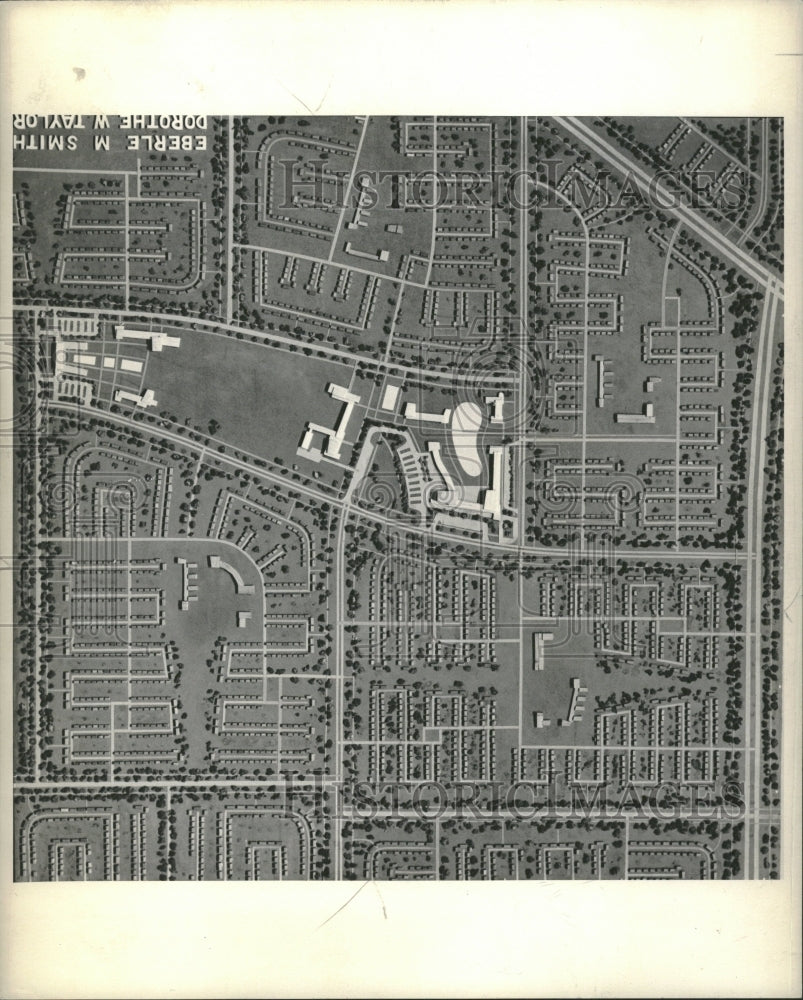 1948 Detroit City Planning - Historic Images