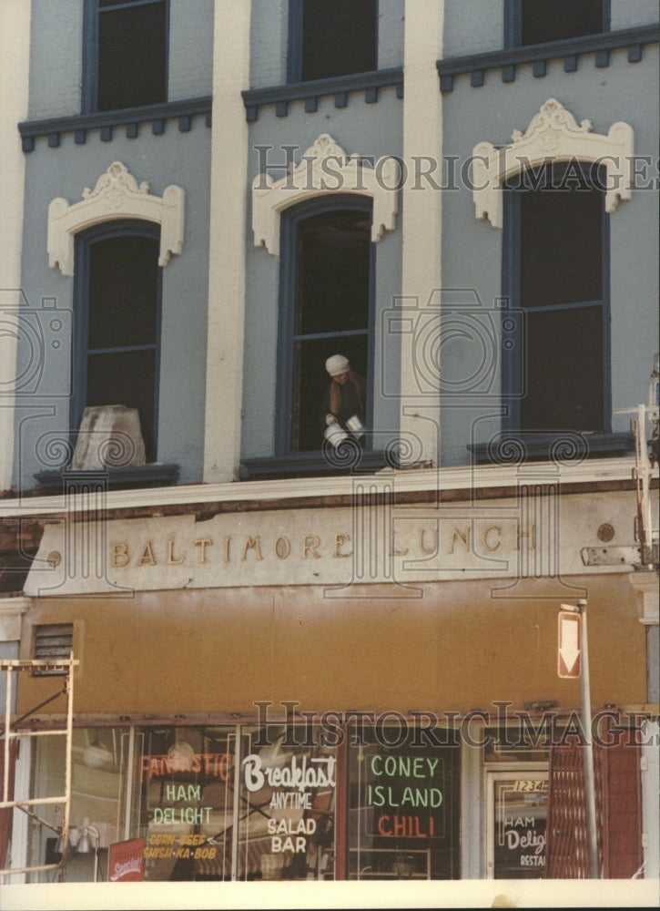 1994 Detroit Streets Randolph Staff Veron - Historic Images