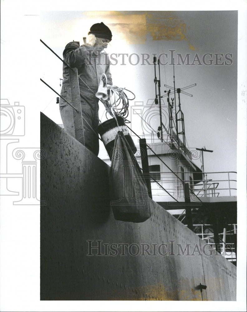 1993 J.W..Westcott II Marine Detroit River - Historic Images