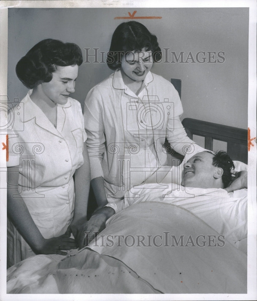 1955 St.John Hospital Sharon Carolyne Third - Historic Images