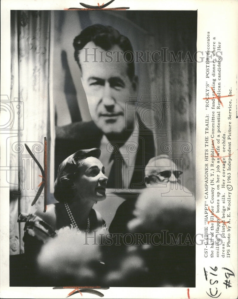 1963 Mrs Nelson Aldrich Rockefeller U.S - Historic Images