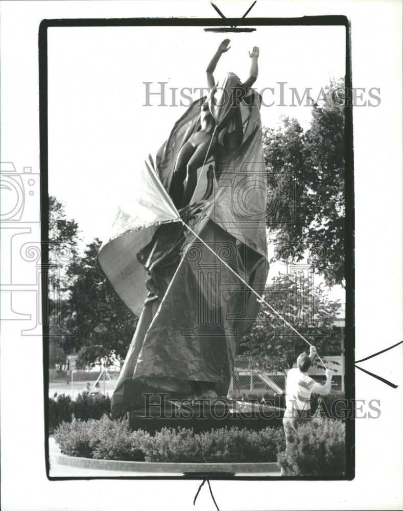 1986 Birmingham City Manager Bob Kenning - Historic Images