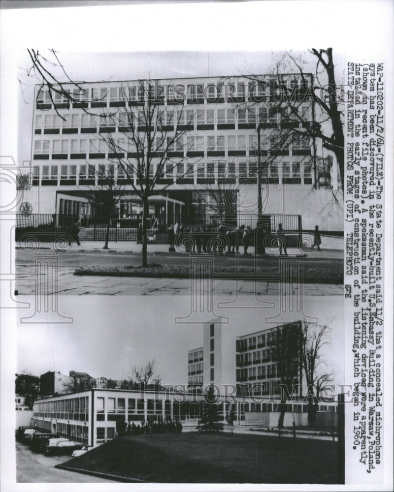 1964 State Department Concealed Michrophone - Historic Images