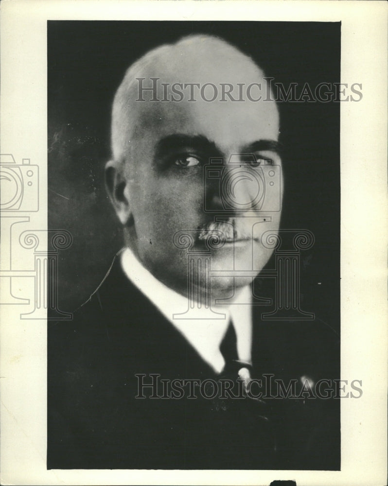 1929 Charles Stewart Mott Businessman Air - Historic Images