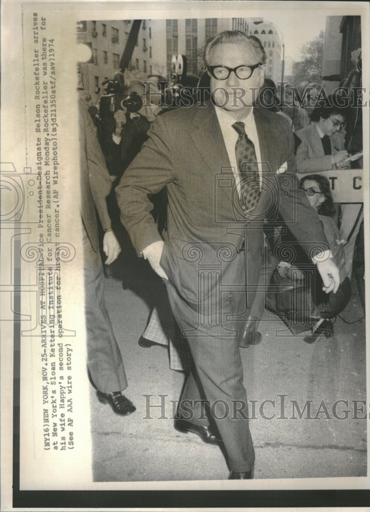 1974 Vice President Nelson Rockefeller - Historic Images