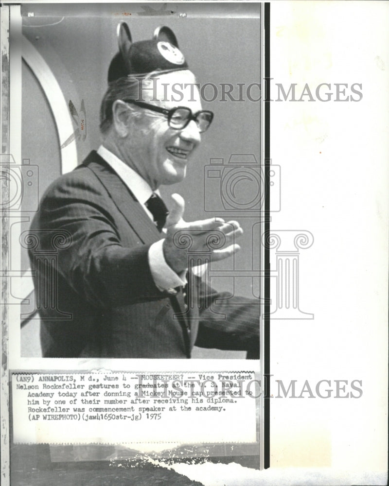 1975 Nelson Aldrich Rockefeller - Historic Images