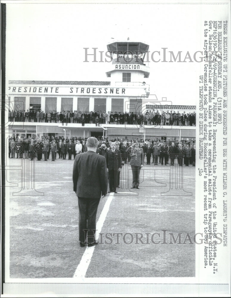 1969 Gov Nelson Rockefeller Latin America - Historic Images