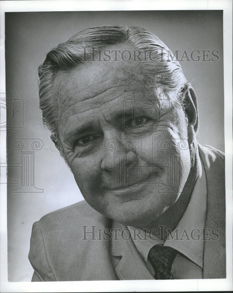 1970 Donald Woods Canadian Film Actor TV - Historic Images