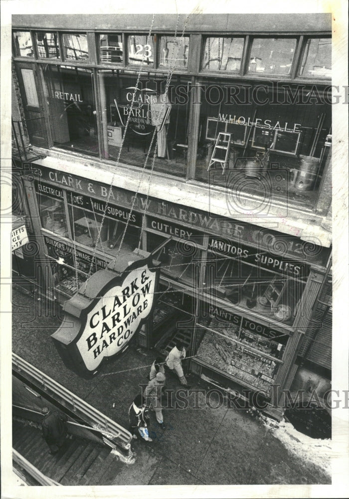 1980 Clark Barlow Hardware Head Cash Cup - Historic Images