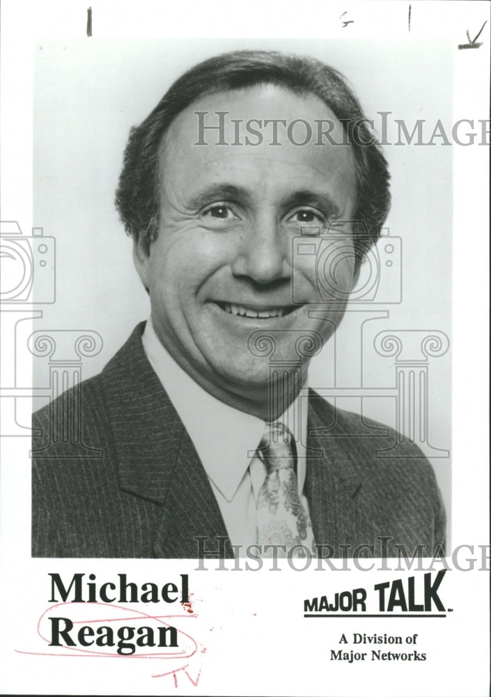 1995 Michael Edward Reagan Radio Host Major - Historic Images