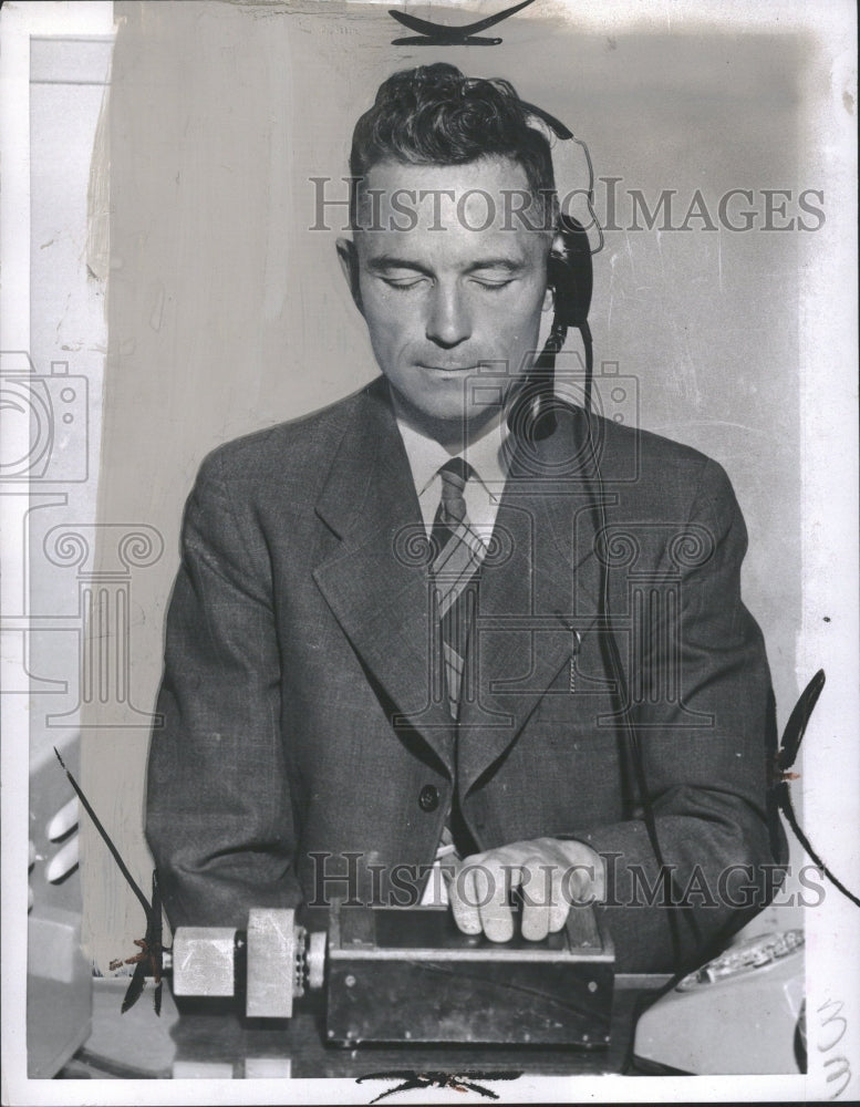 1957 Braille Phone used by Dr.G.Van Der May - Historic Images