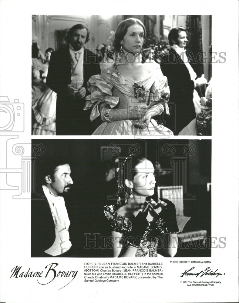 1992 Madame Bovary Jean Francois Balmer - Historic Images