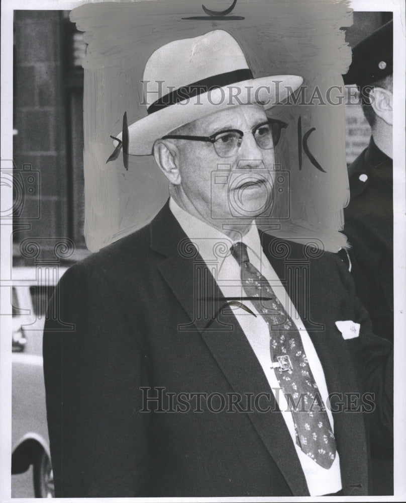 1958 Labor Official Kierdorf Walking - Historic Images