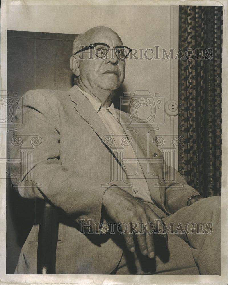 1958 Herman Kierdorf Labor Official - Historic Images