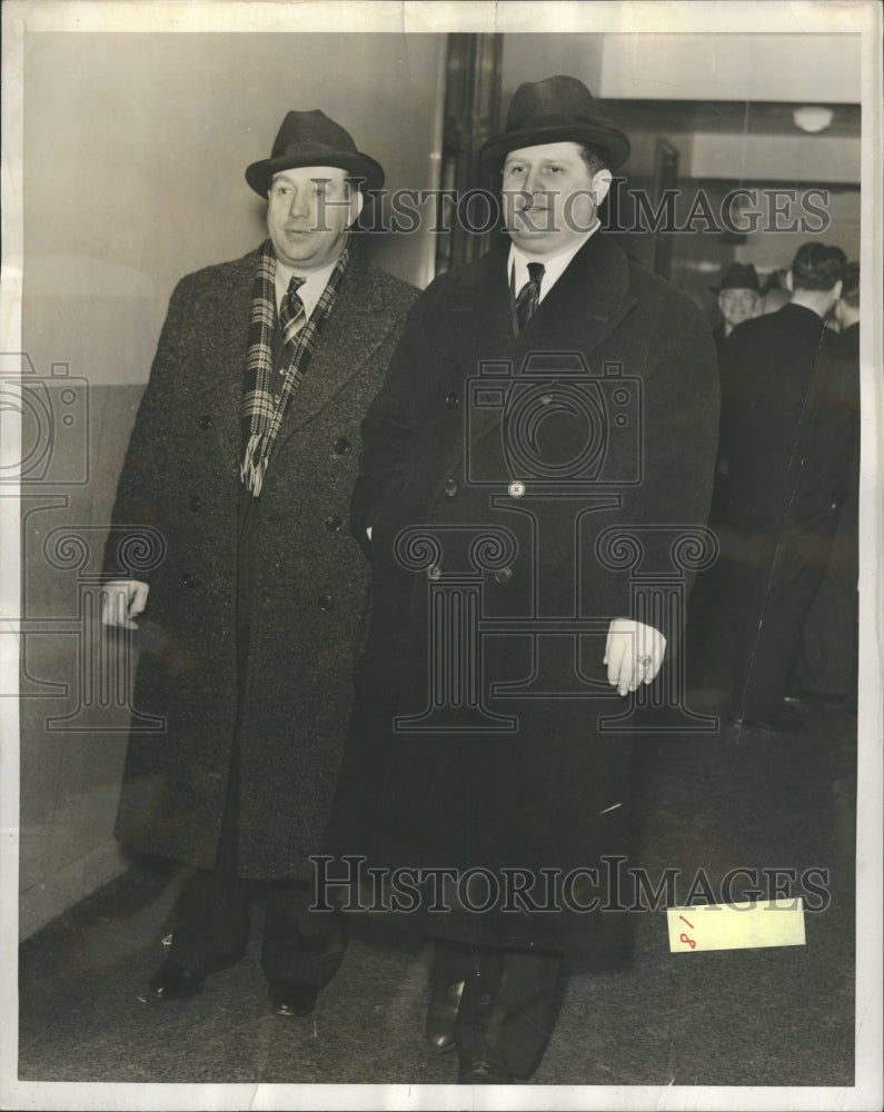 1939 UAW Meeting Arrivals Thomas Labor - Historic Images