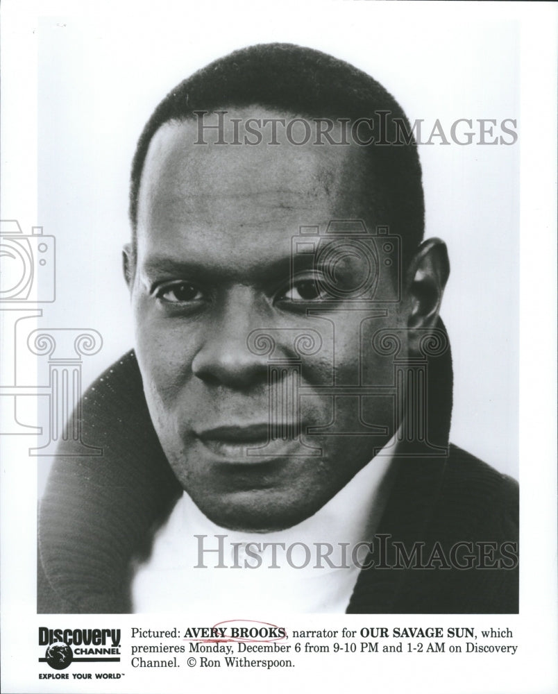 none Avery Franklin Brooks American Actor Jazz Singer - Historic Images