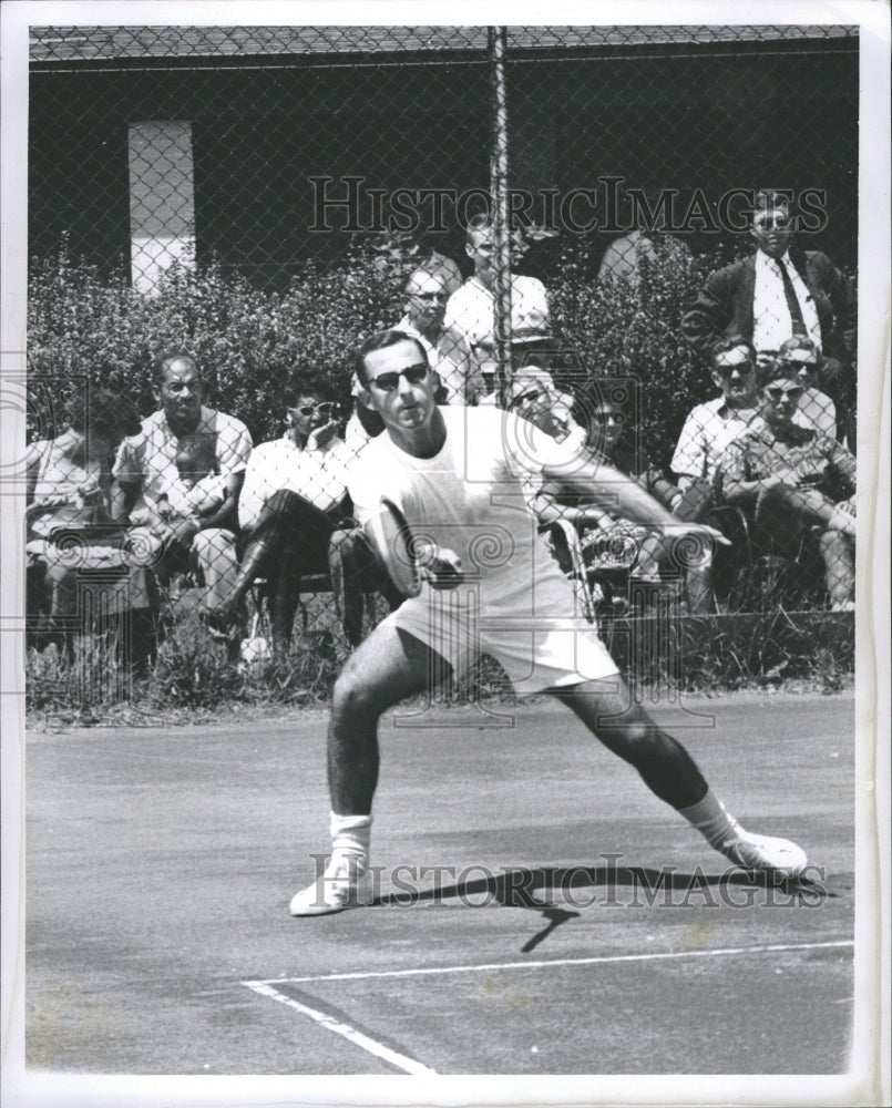 1959 Detroit Tennis Player Brose Playing - Historic Images