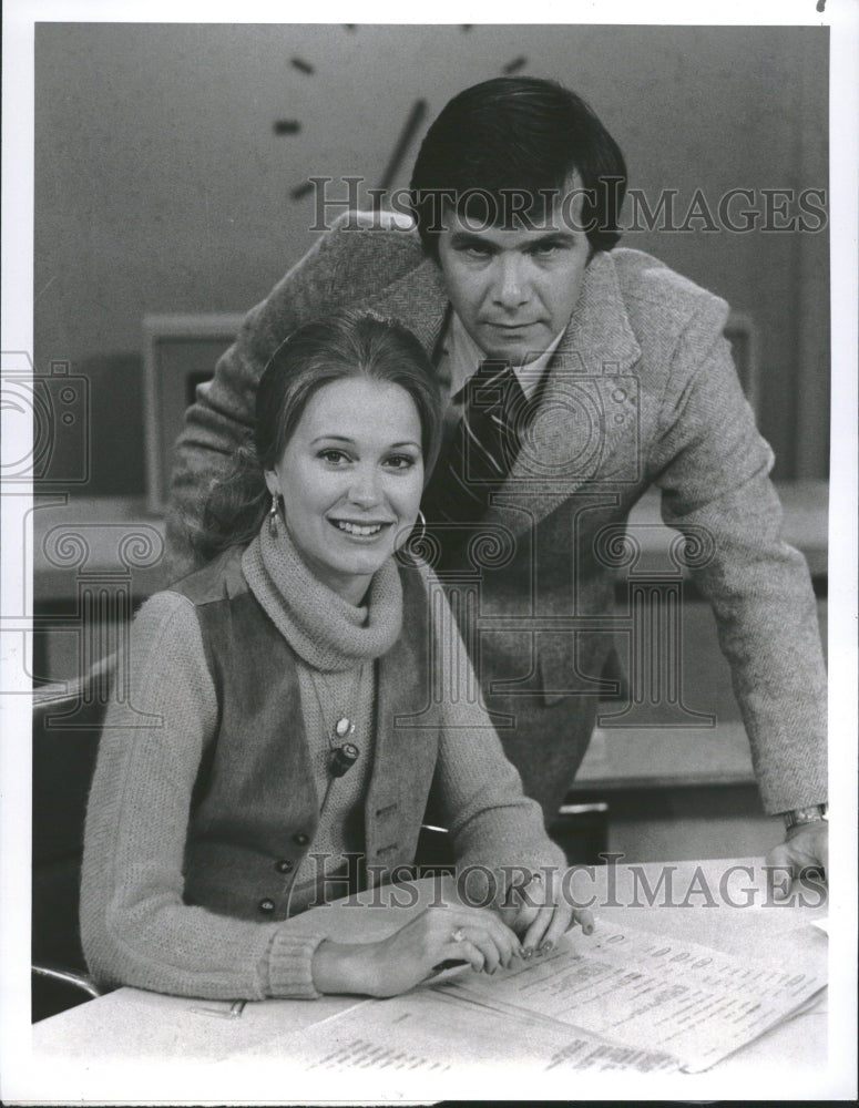 1976 Today News Anchors Brokaw Pauley - Historic Images