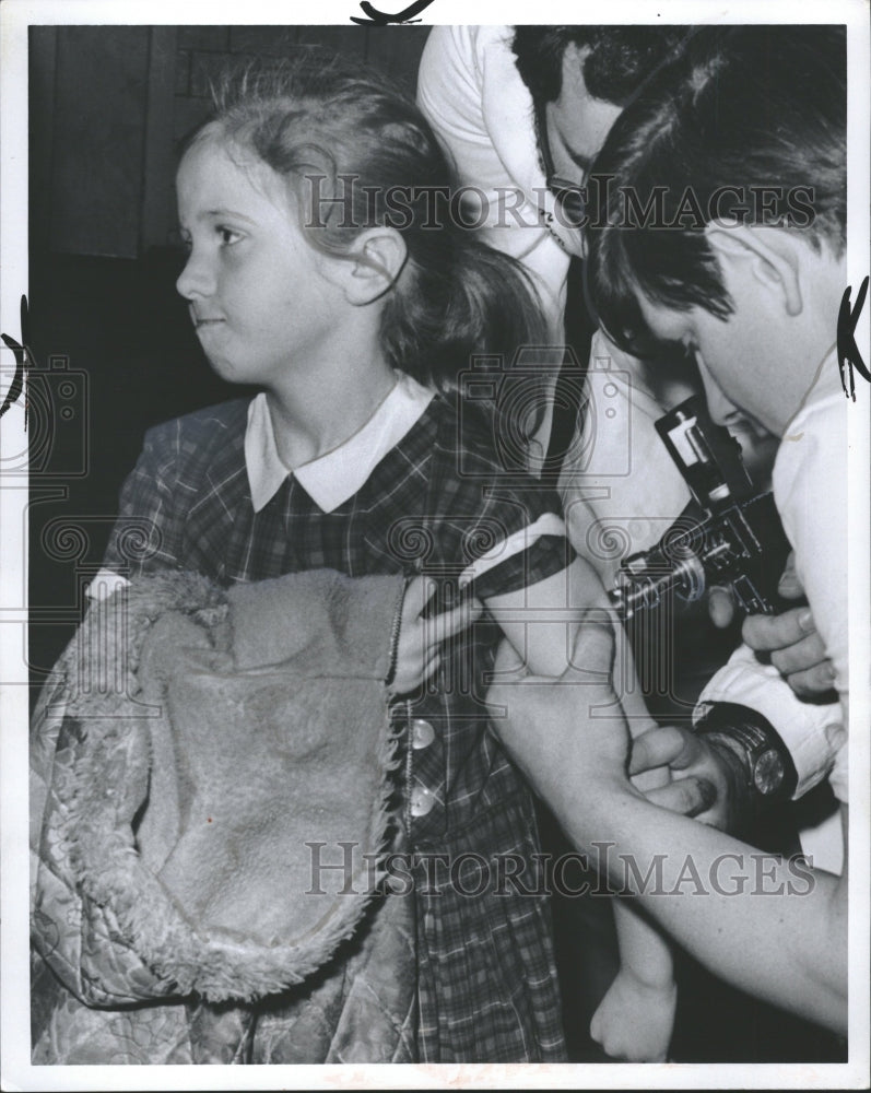 1971 Rubella Shots Franklin School Detroit - Historic Images