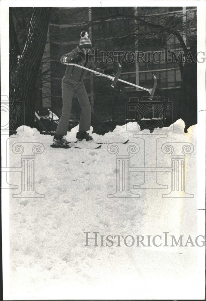 1978 Zehavah Whitney Amputee Skiing - Historic Images