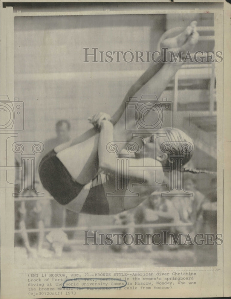 1973 Christine Loock World University Games - Historic Images